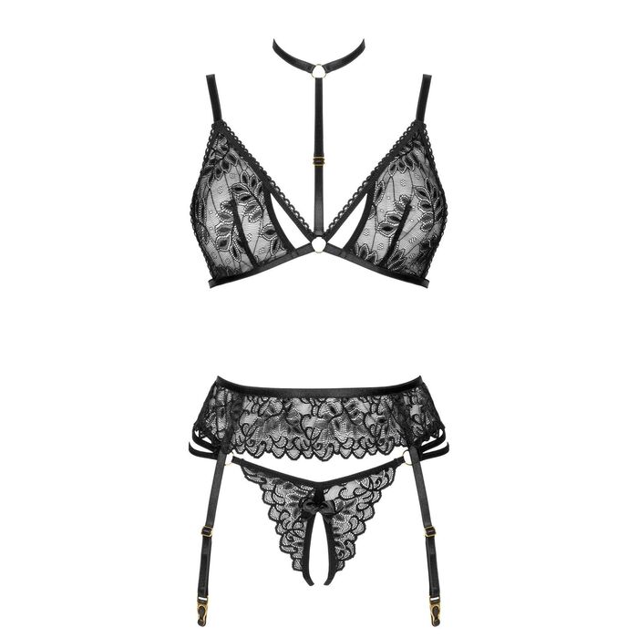 Noemi Set Beauty Night Fashion - Negru