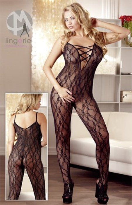 Catsuit Bodystocking Perla# - detaliu finisaj