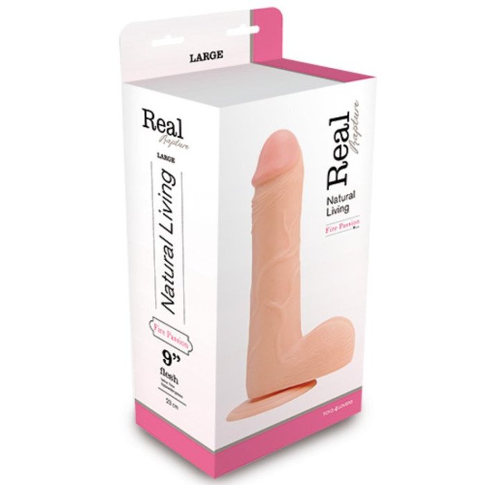 Dildo Real Rapture Flesh 9 - vedere frontala