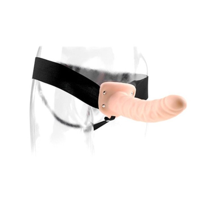 8 Inch Hollow Strapon Casanova - culoare si material