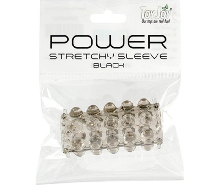 Manson Penis Toy Joy "Power Stretchi Sleeve" 6,5 cm - Maro##