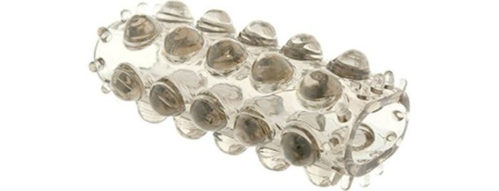 Manson Penis Toy Joy "Power Stretchi Sleeve" 6,5 cm - Maro##
