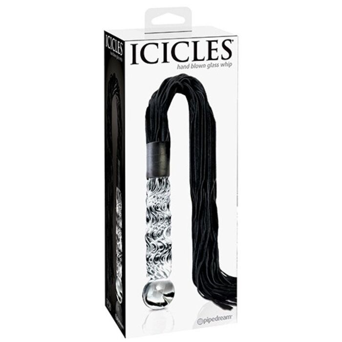 Dildo Sticla Pipedream "Icicles 38" 10 cm