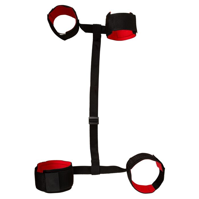 Catuse Maini si Picioare You2Toys "Wrist Ankle" - Negru - vedere de ansamblu