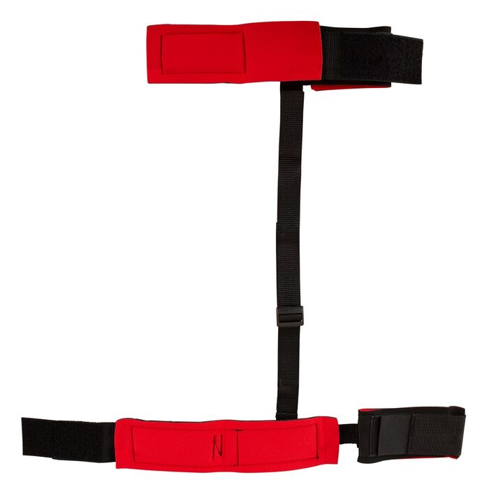 Catuse Maini si Picioare You2Toys "Wrist Ankle" - Negru - detaliu ambalaj