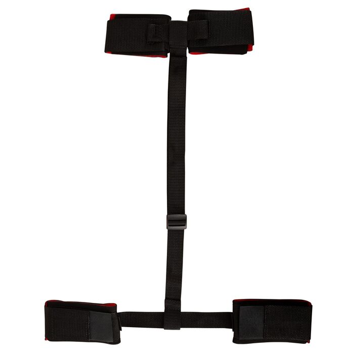 Catuse Maini si Picioare You2Toys "Wrist Ankle" - Negru - vedere spate