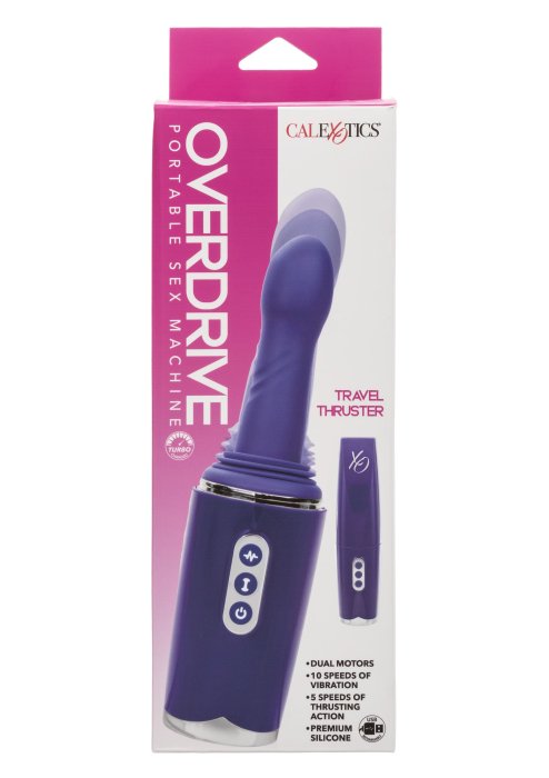 Masina de Sex, Travel Thruster Portable Sex Machine - Violet