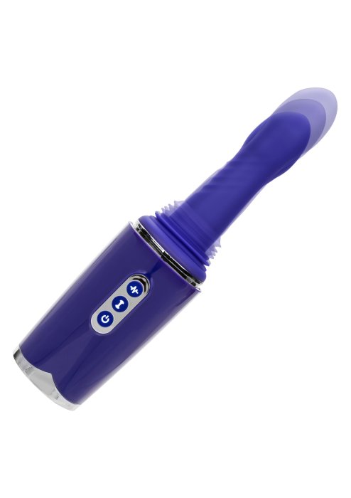 Masina de Sex, Travel Thruster Portable Sex Machine - Violet