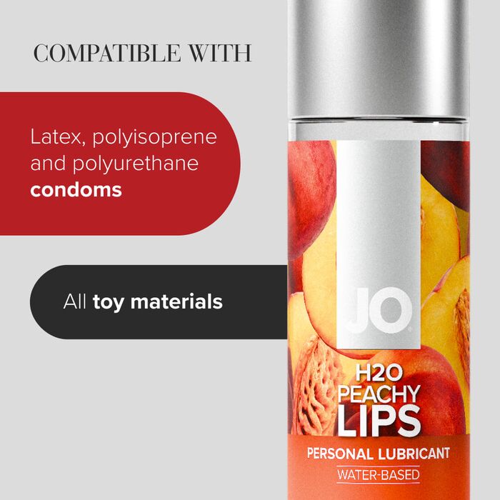 Lubrifiant JO H2O Peachy Lips 156ml