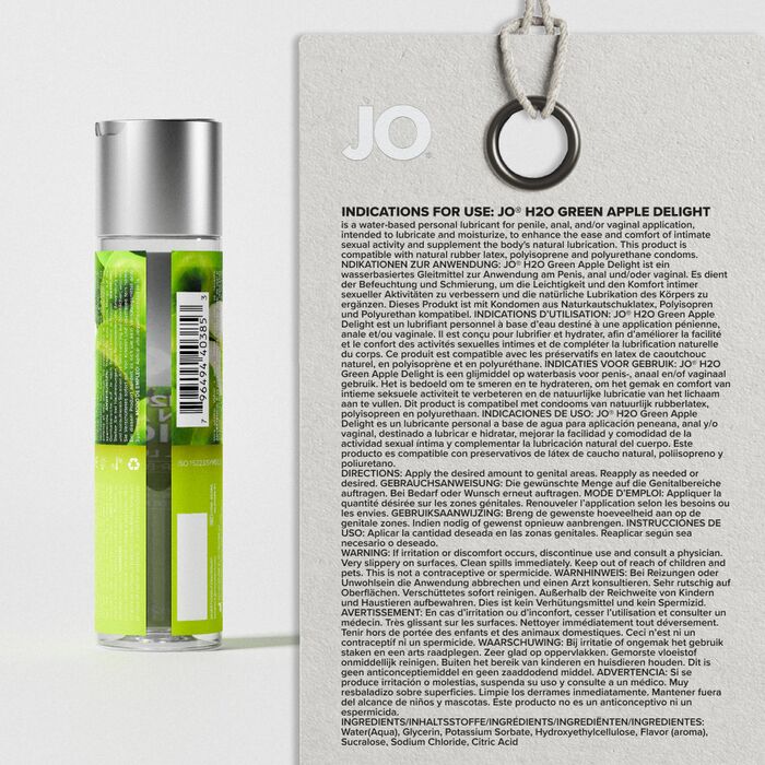 Lubrifiant JO H2O Apple Delight 30ml
