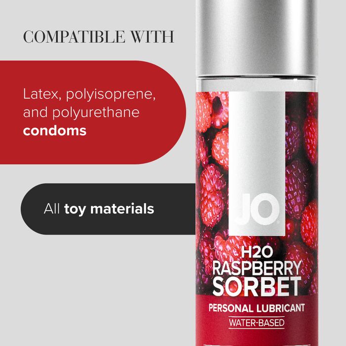 Lubrifiant JO H2O Raspberry Sorbet 156ml