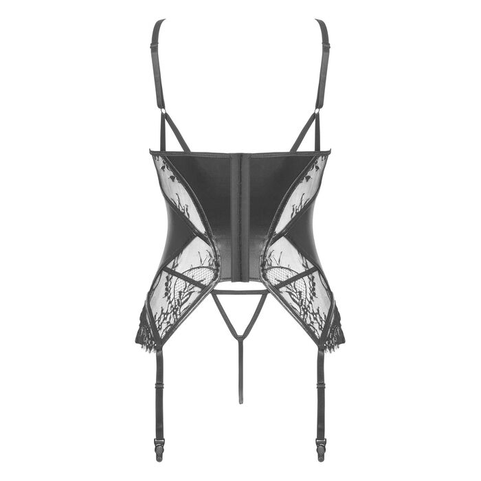 Set Corset si bikini Leonela, Beauty Night Fashion - Negru