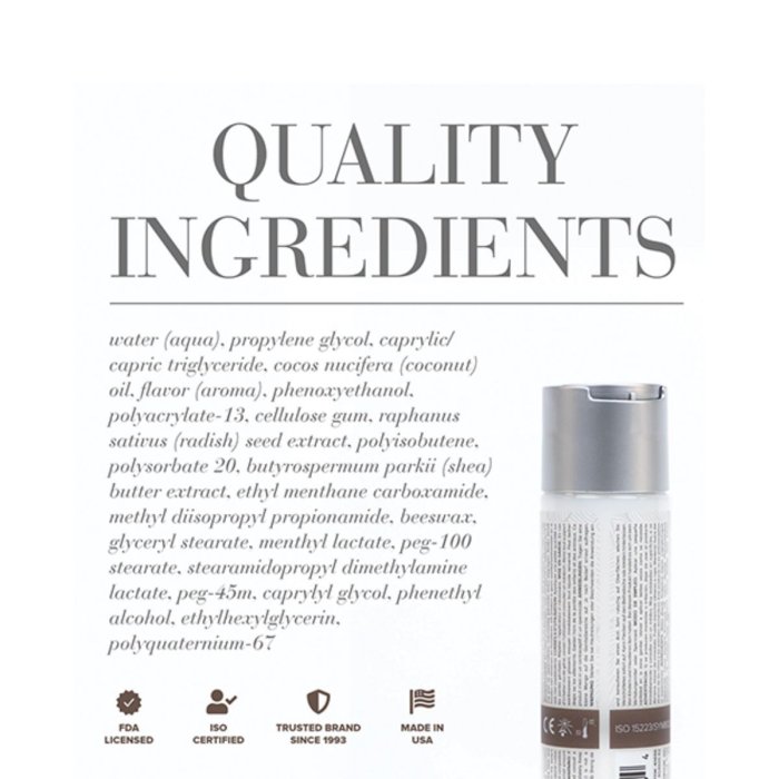 Lubrifiant hibrid System JO cu aroma Nuca de Cocos, 60ml