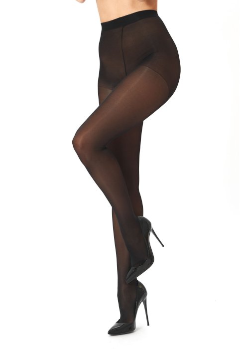 Dresuri dama Kotek Tights T002 Negru 40 DEN poliamida elastan clasice