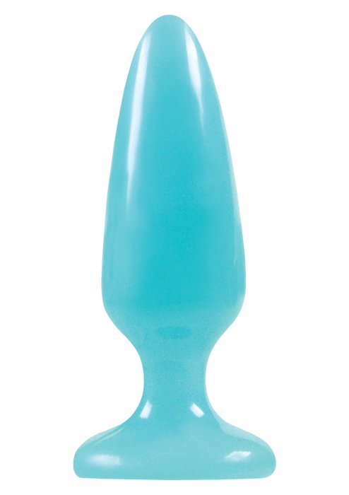 Pleasure Plug Medium Blue - vedere frontala
