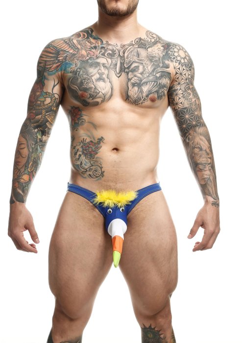 Chiloti MOB Royal Bikini Black - detaliu design