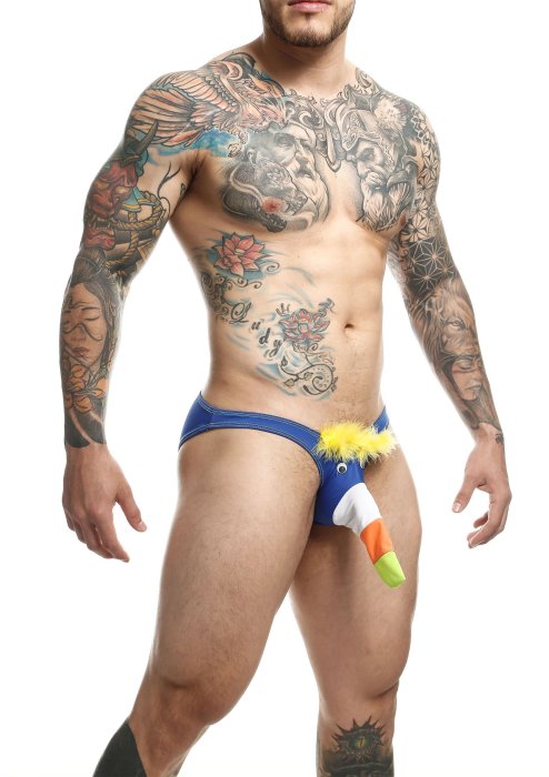 Chiloti MOB Royal Bikini Black - detaliu finisaj