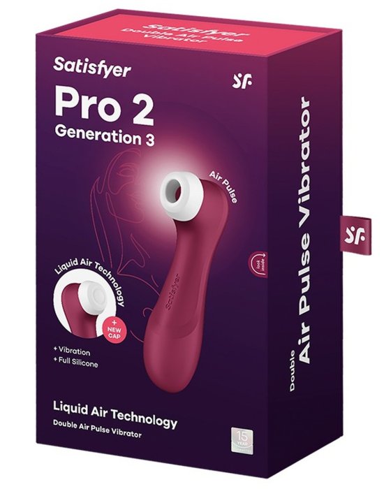 Vibrator Satisfyer Pro 2 Generation 3 Liquid Air