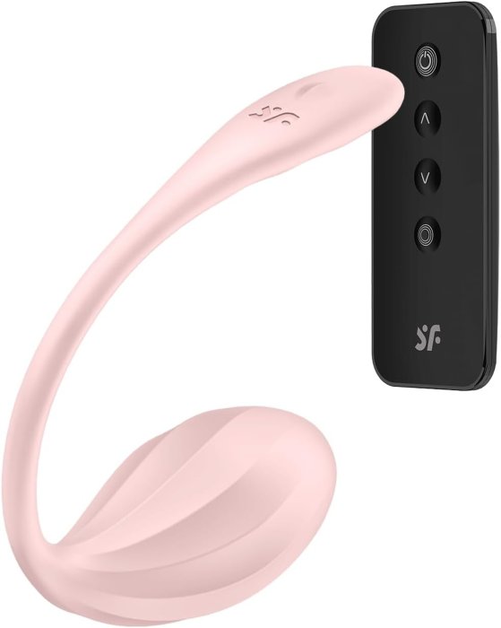 Vibrator Satisfyer Ribbed Petal Rose Connect App
