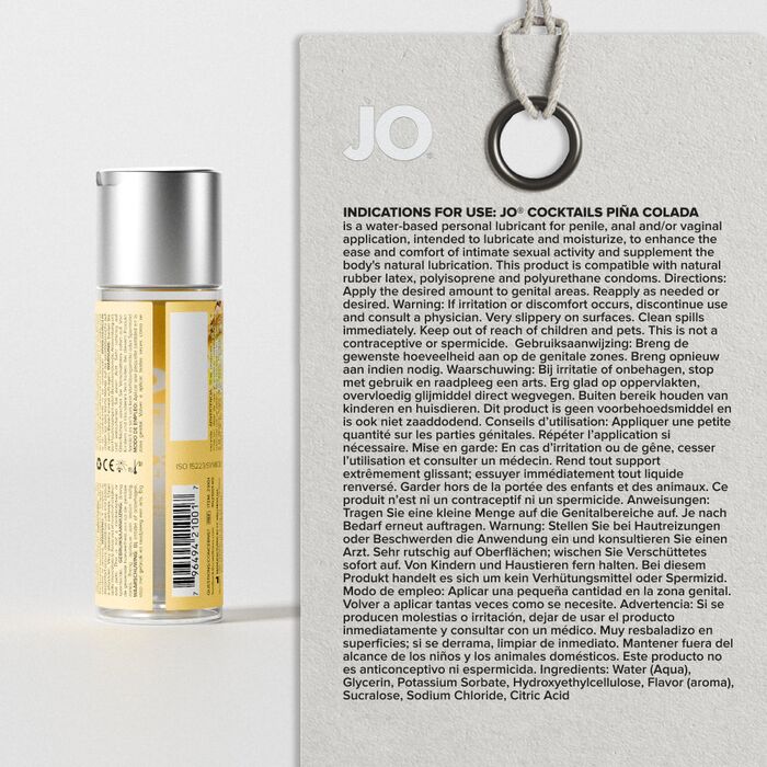Lubrifiant JO H2O Cocktails Pina Colada 60ml