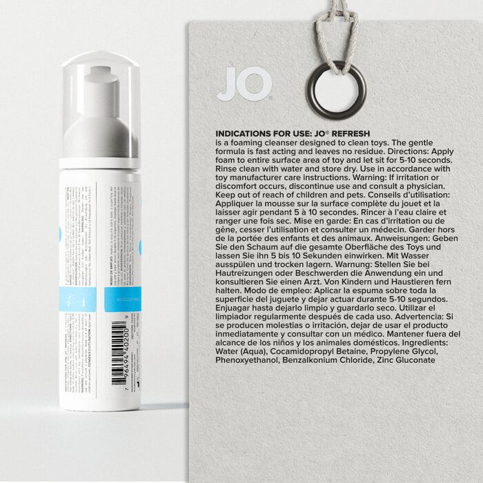 Curatitor Spuma Jucarii System JO Refresh 50ml