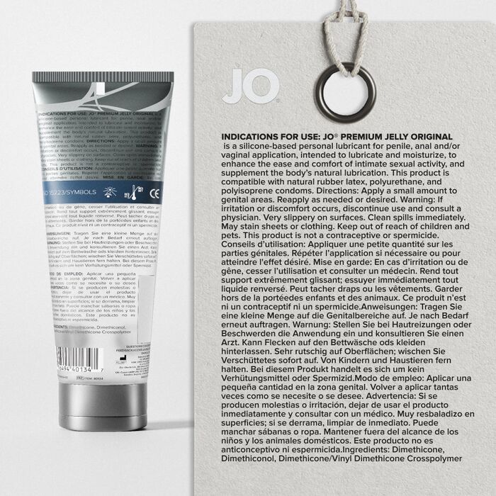 Lubrifiant JO Premium Jelly Silicone 120ml