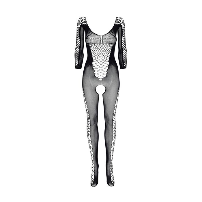 Bodystocking Beauty Night Fashion, Lucelia -  Negru