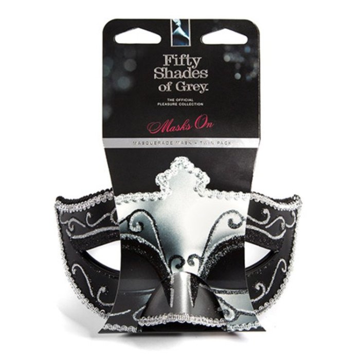 2 Masti Fifty Shades of Grey# - detaliu design
