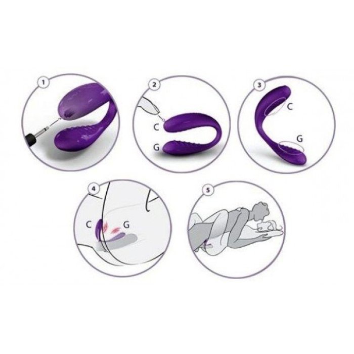 We-Vibe 3 Purple - dimensiuni complete