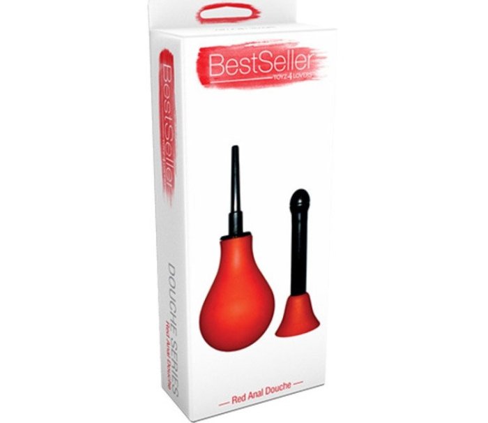 Irigator Intim Toyz4Lovers "Red Anal Dus" - Rosu##