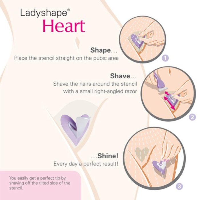 LadyShape Heart - dimensiuni complete
