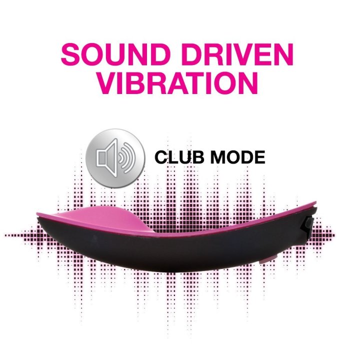 OhMiBod - Club Vibe 2.OH Music Vibrator Muzical - culoare si material