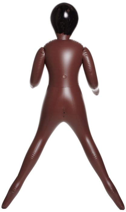 Papusa Gonflabila You2Toys »African Queen« 155 cm - Negru - detaliu finisaj
