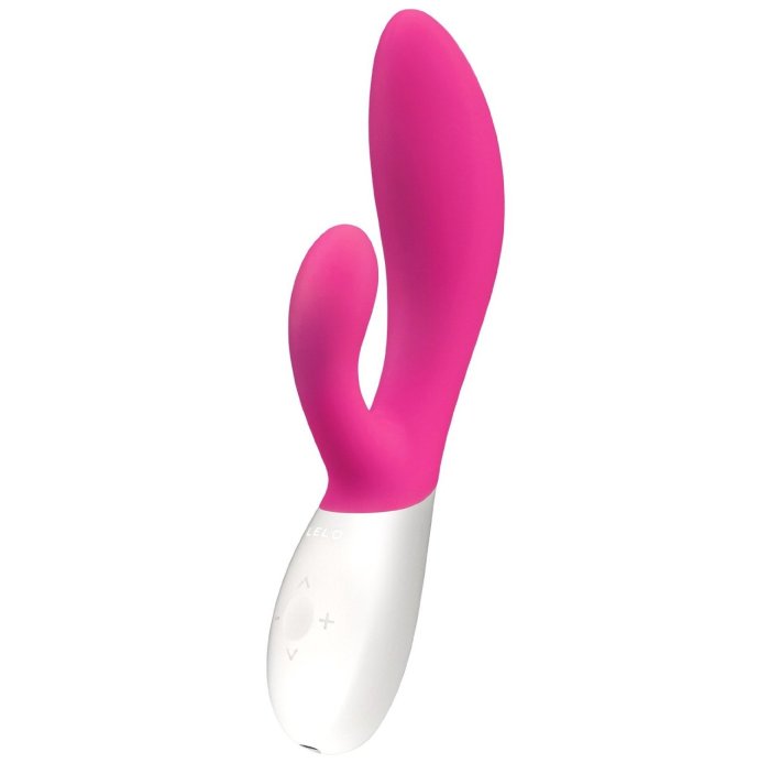 Vibrator Rabbit LELO Ina Wave Cerise - vedere frontala