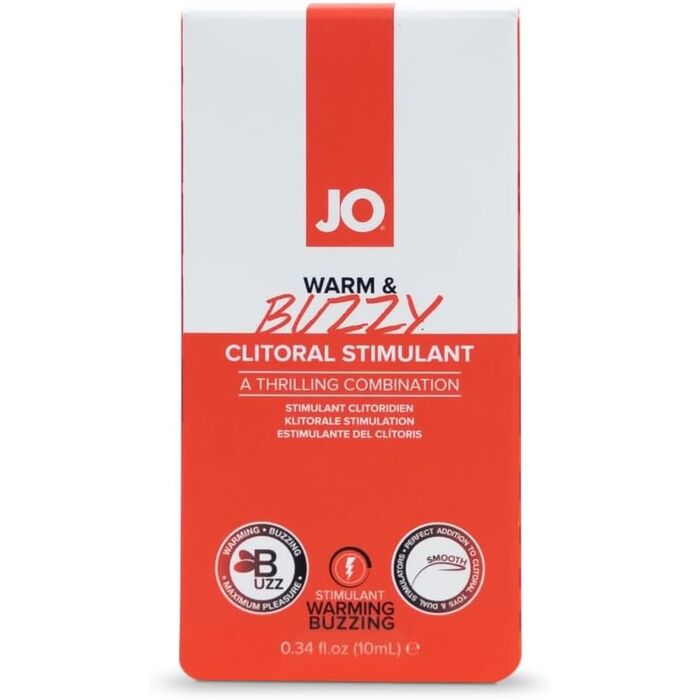 Stimulent clitoral System JO Premium Warm & Buzzy
