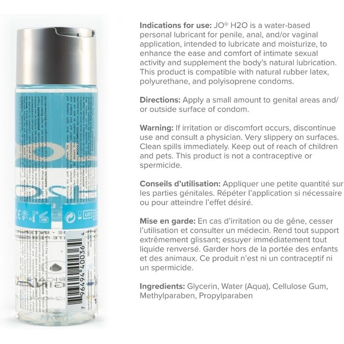 Lubrifiant JO H2O Original 236ml
