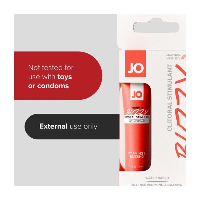 Stimulent clitoral System JO Premium Warm & Buzzy