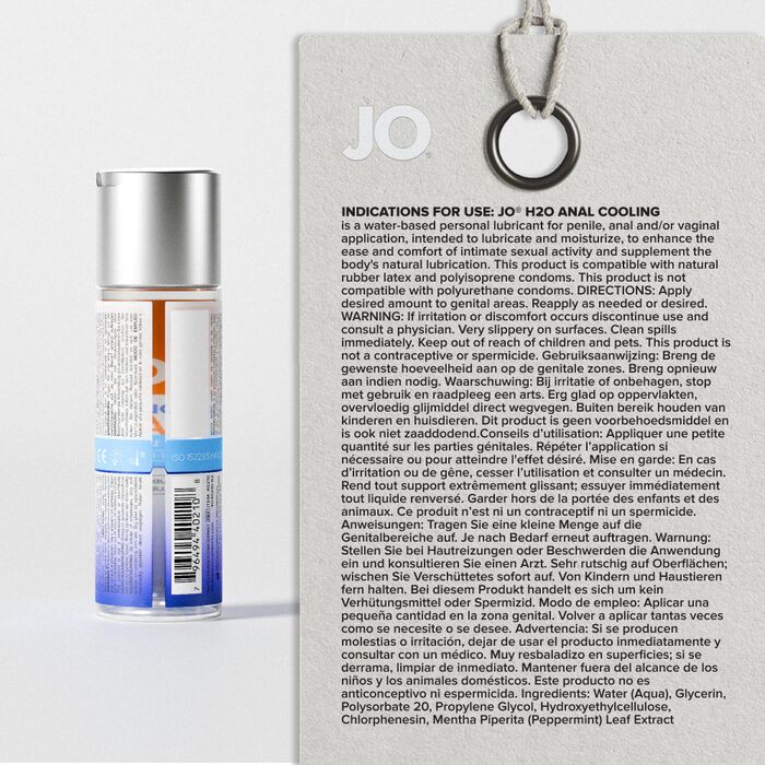 Lubrifiant Anal JO H2O Cooling 75ml
