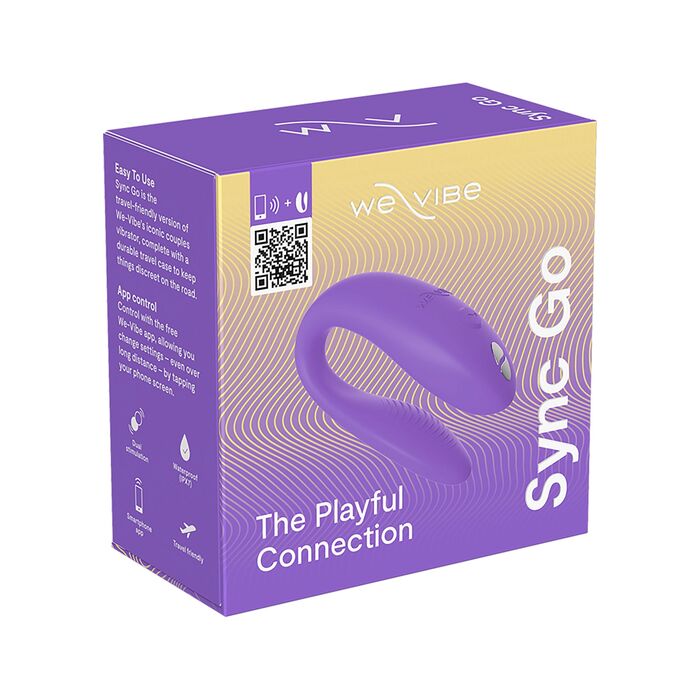 Vibrator Cupluri We-Vibe Sync Go Violet - imagine suplimentara 9
