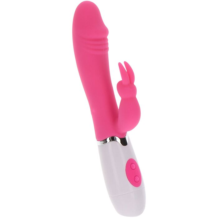 Vibrator Rabbit ToyJoy Funky Rabbit Roz - detalii produs