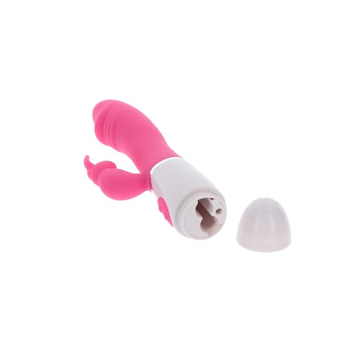 Vibrator Rabbit ToyJoy Funky Rabbit Roz - dimensiuni si specificatii