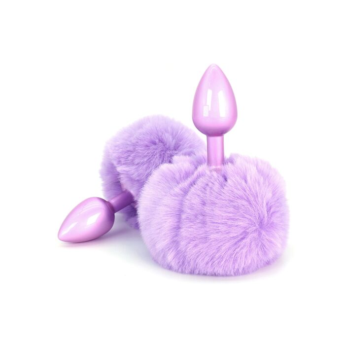 Plug Anal ToyJoy Enchanting Bunnytail Buttplug Violet - detalii produs