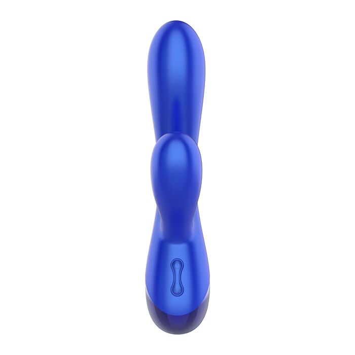 Vibrator Triple Xocoon Triple Love Vibrator Albastru - vedere spate