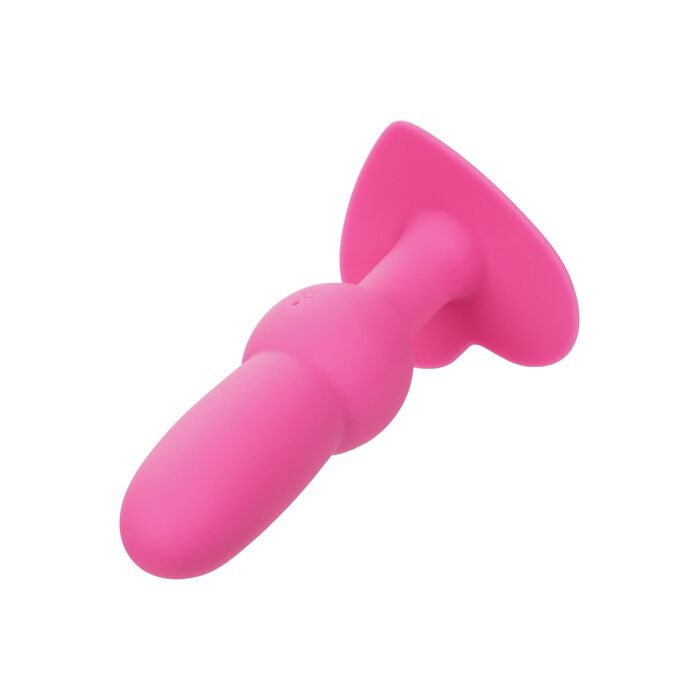 Sonda Anala Vibratoare CalExotics Vibrating Beaded Probe Roz - unghi lateral