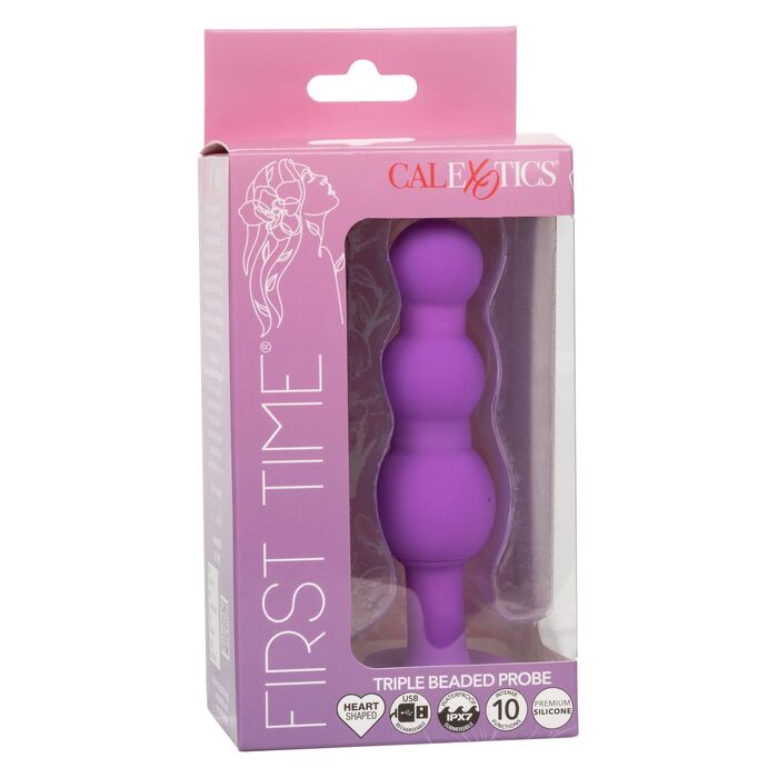 Sonda Anala CalExotics Triple Beaded Probe Violet - ambalaj original