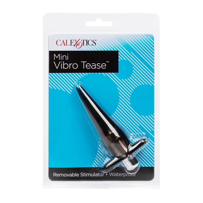Vibrator Anal CalExotics Mini Vibro Tease Gri - vedere spate