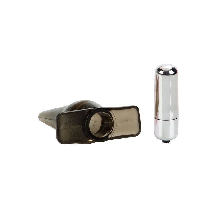 Vibrator Anal CalExotics Mini Vibro Tease Gri - imagine suplimentara 1