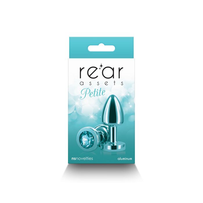 Plug Anal NS Novelties Rear Assets Petite Verde - unghi lateral
