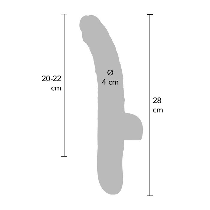 Dimensiuni Vibrator Realistic Thrusting