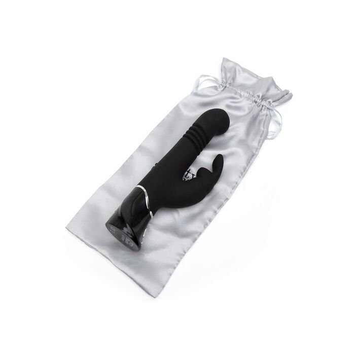 Vibrator Rabbit Fifty Shades of Grey Greedy Girl Negru - imagine suplimentara 5